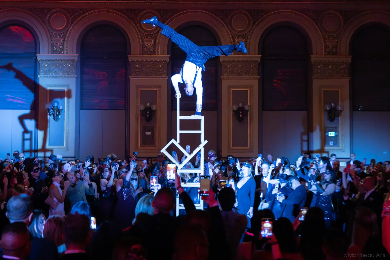 Bal Masque — aerial acrobat performance