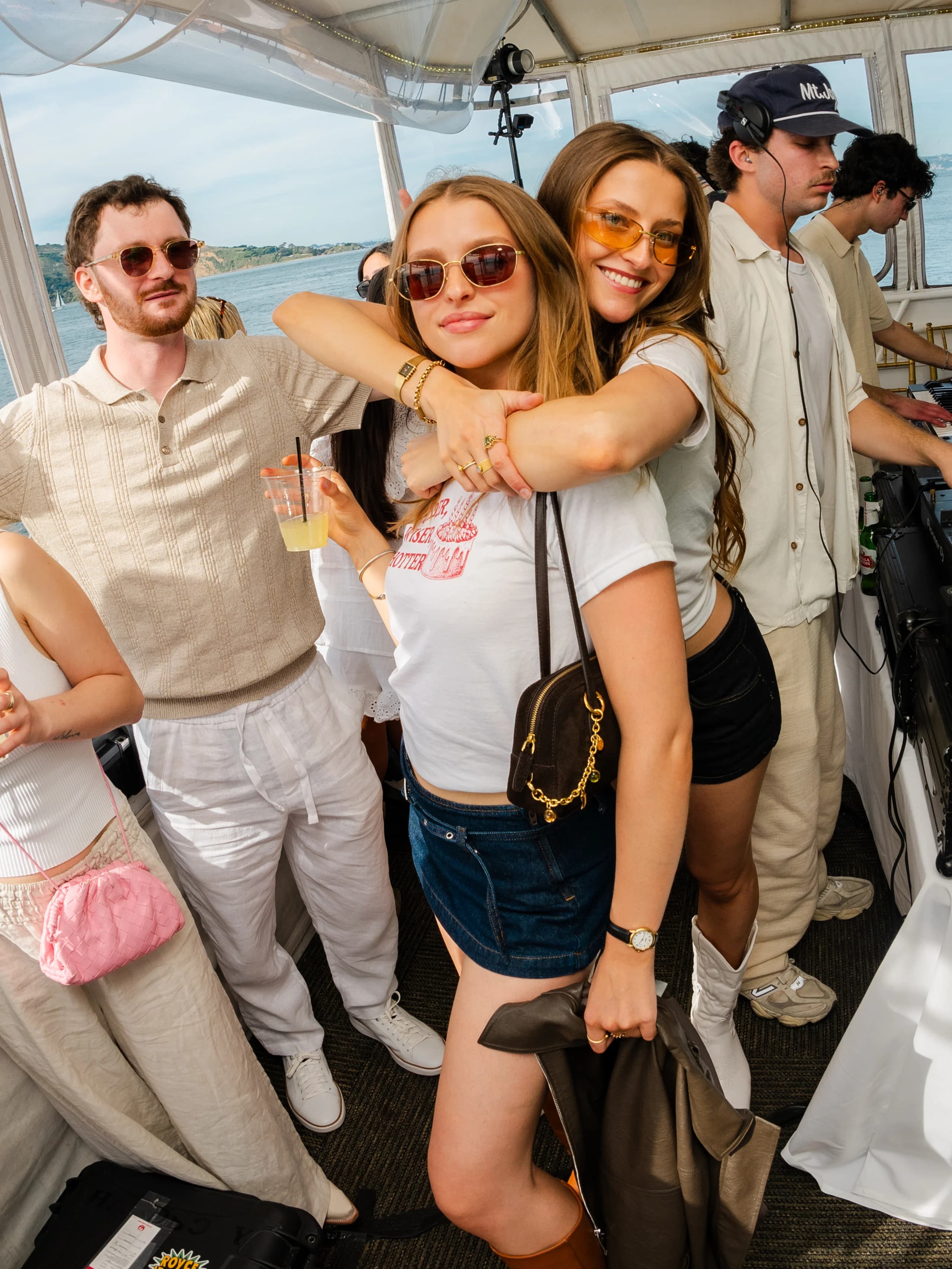Close-up of the crowd at LUPFR Boiler Boat 003.