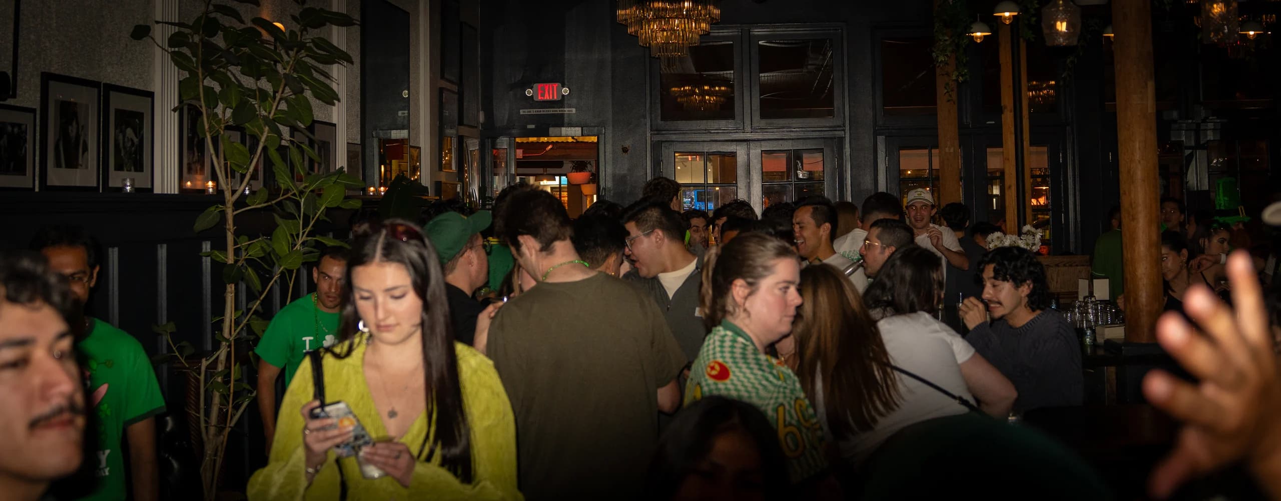 LUPFR Shamrock & House event photo 1 at Brixton Bar in the Marina District.