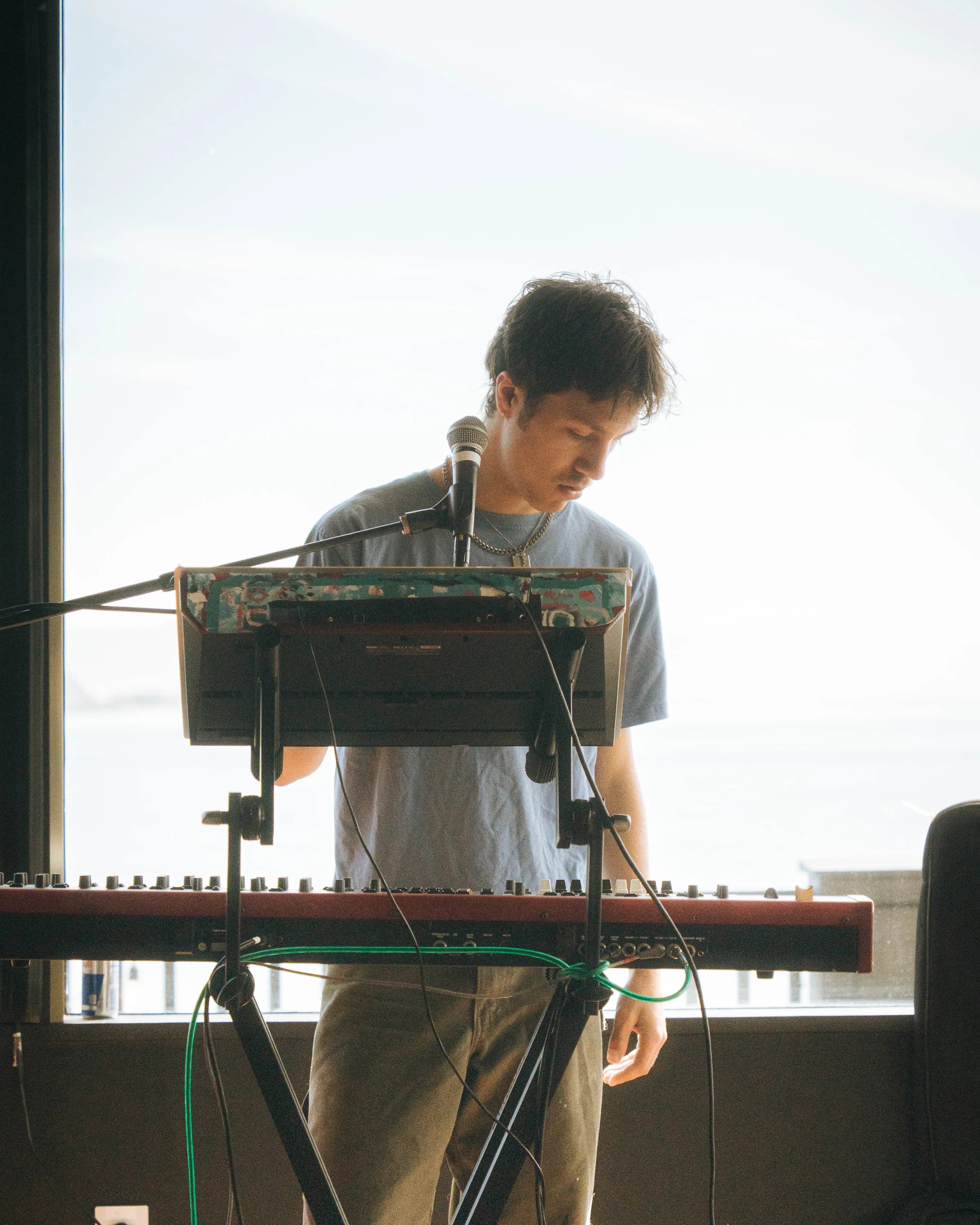 LUPFR Where's West? 004 — Under the lights—crowd and sound locked in. Bay Area event photography.