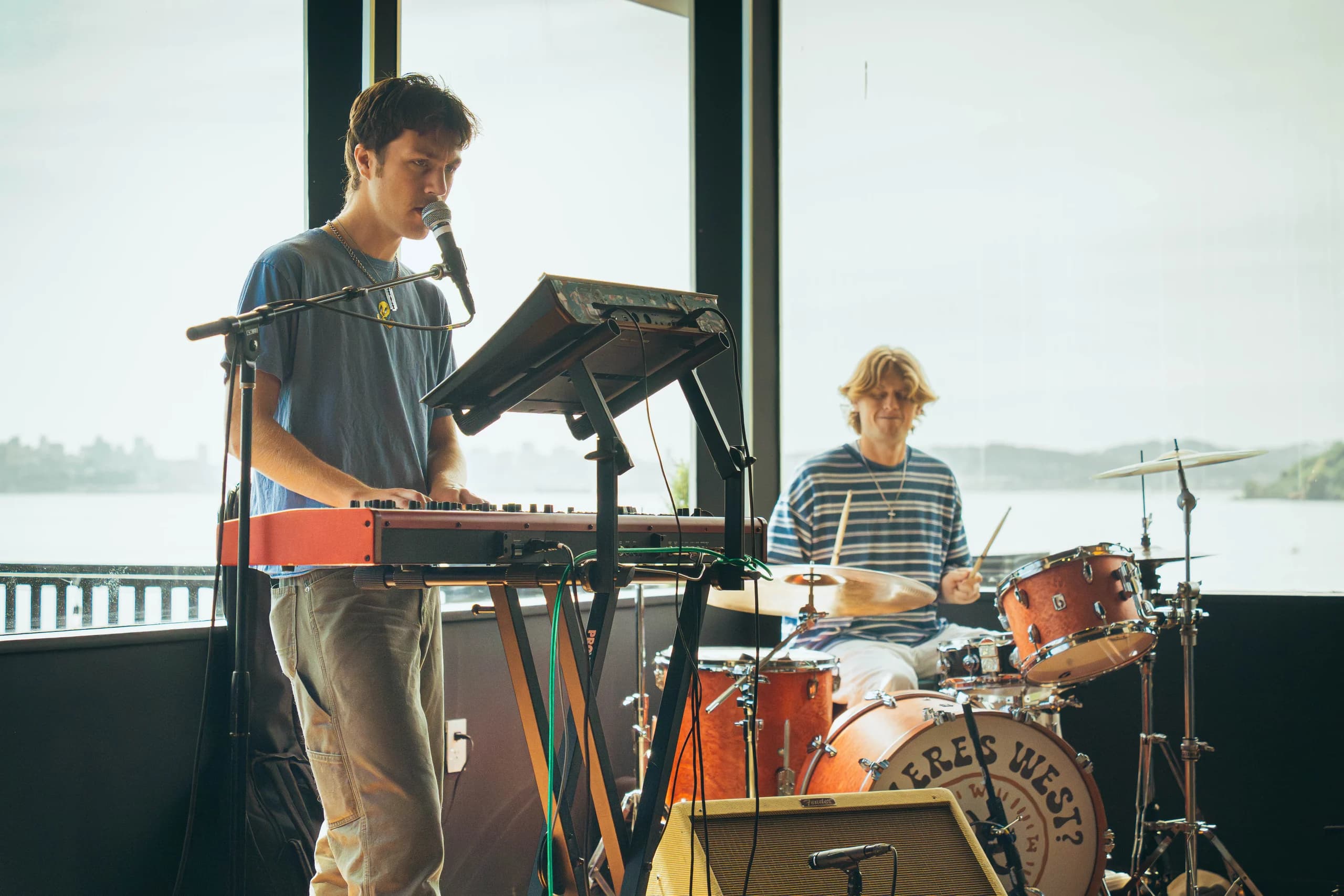 LUPFR Where's West? 004 — The room tilted; nobody wanted out. Bay Area event photography.