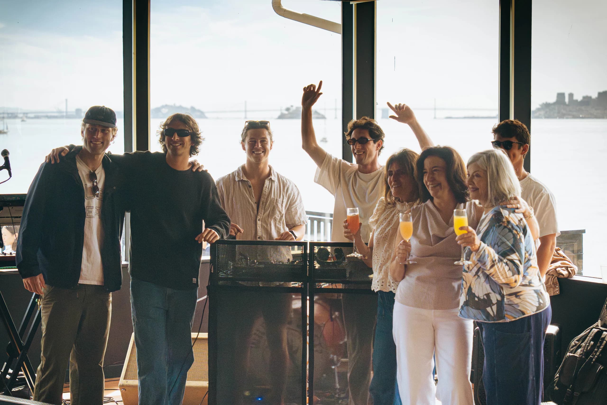 LUPFR Where's West? 004 — One more build—then the roof came off (almost). Bay Area event photography.