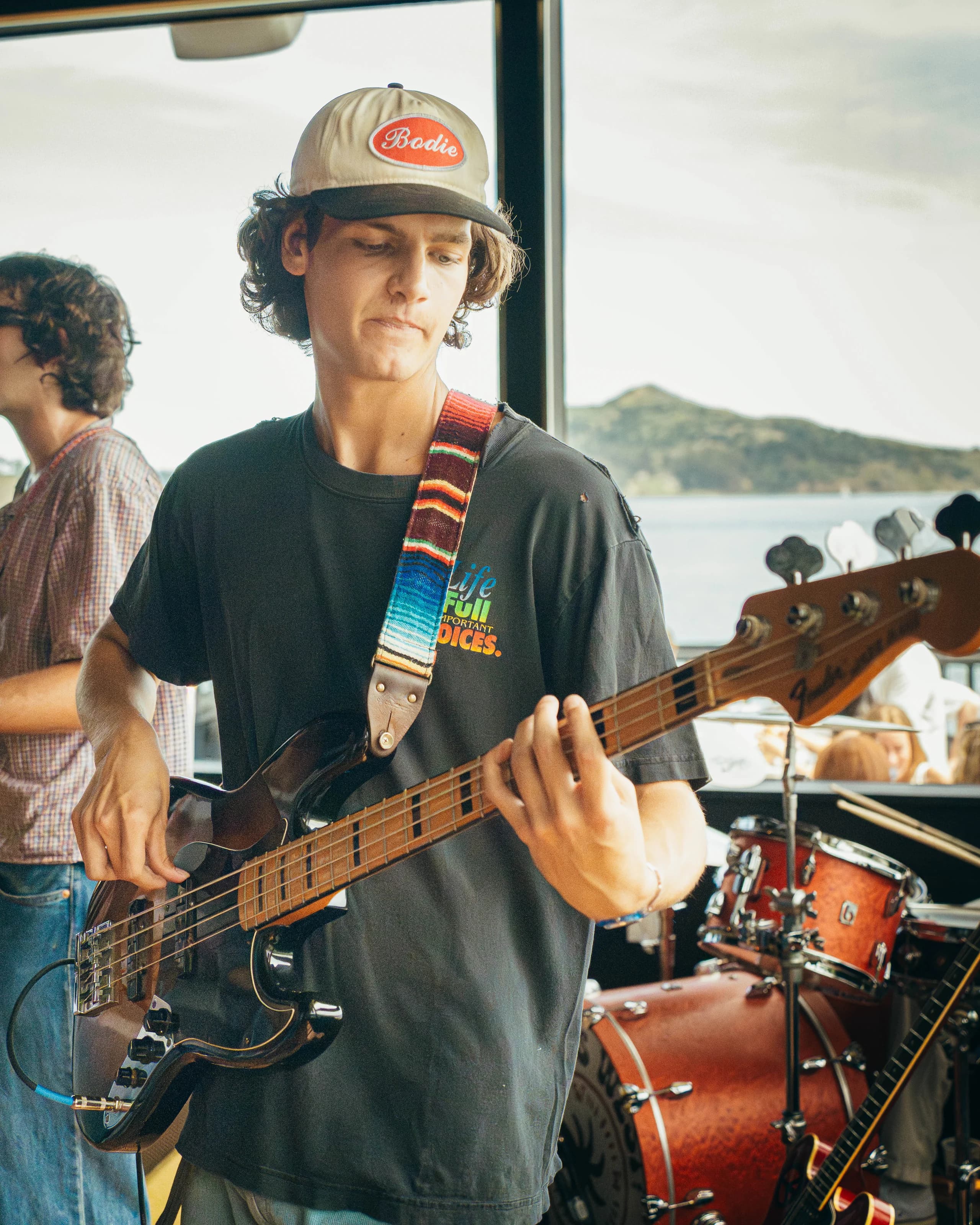 LUPFR Where's West? 004 — When the strobe hit, time skipped a bar. Bay Area event photography.